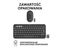 LOGITECH Zestaw klawiatura i mysz Pebble Combo for Mac Tonal Graphite 920-012244 Grafitowy - 1172745 - zdjęcie 15